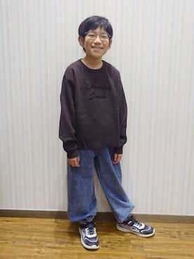 Yuiさん（キッズ・126cm）の秋コーディネート
