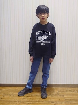 Yuiさん(キッズ・129cm)の冬コーディネート