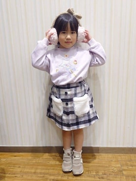 Yuiさん(キッズ・102cm)の冬コーディネート