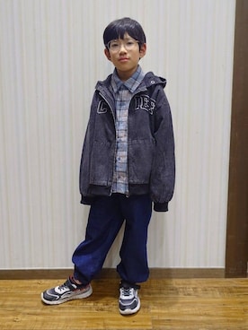 Yuiさん（キッズ・126cm）の秋コーディネート