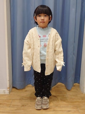 Yuiさん(キッズ・102cm)の秋コーディネート