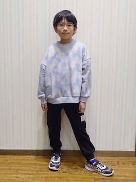 Yuiさん（キッズ・126cm）の冬コーディネート