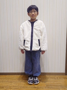 Yuiさん（キッズ・126cm）の秋コーディネート