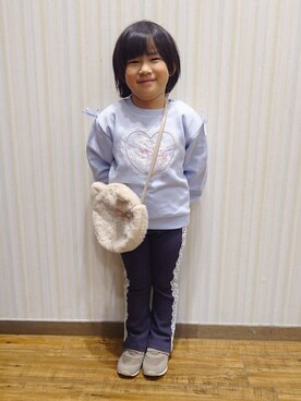 Yuiさん(キッズ・102cm)の冬コーディネート