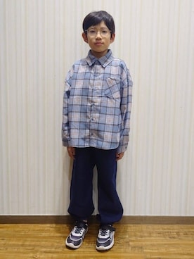 Yuiさん（キッズ・126cm）の秋コーディネート