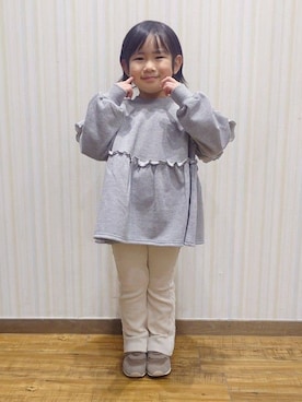 Yuiさん(キッズ・102cm)の冬コーディネート