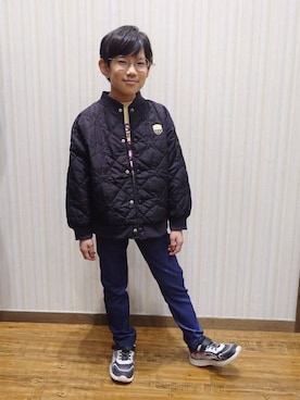 Yuiさん（キッズ・126cm）の秋コーディネート