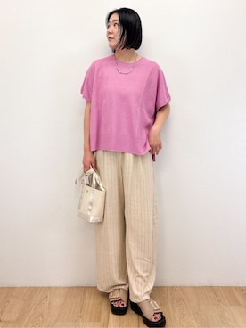Takeさん（レディース・162cm）の夏コーディネート