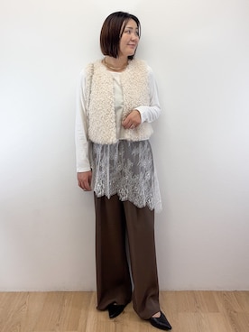 Takeさん（レディース・162cm）の秋コーディネート