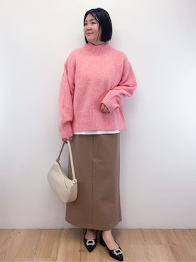 Takeさん(レディース・162cm)の冬コーディネート