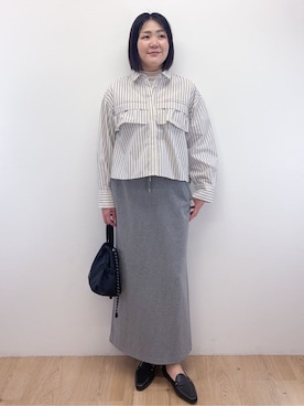 Takeさん（レディース・162cm）の春コーディネート