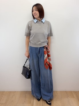 Takeさん（レディース・162cm）の夏コーディネート