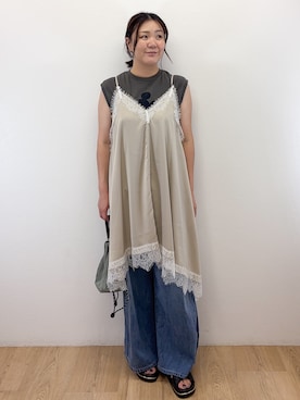 Takeさん(レディース・162cm)の夏コーディネート