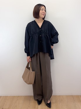 「マシンウォッシャブル」｜Takeさん（レディース・162cm）の秋コーディネート