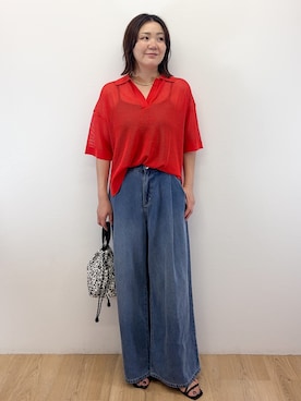 Takeさん(レディース・162cm)の夏コーディネート