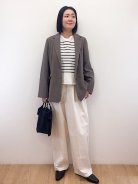 Takeさん（レディース・162cm）の春コーディネート