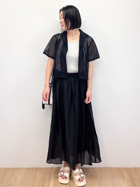 Takeさん（レディース・162cm）の夏コーディネート