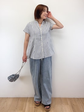 Takeさん（レディース・162cm）の夏コーディネート
