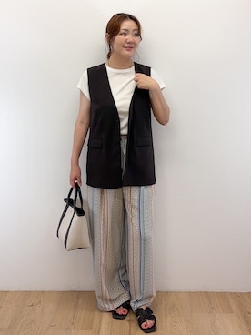 Takeさん(レディース・162cm)の夏コーディネート
