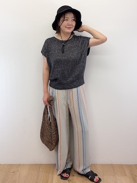 Takeさん(レディース・162cm)の夏コーディネート