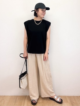 Takeさん（レディース・162cm）の夏コーディネート