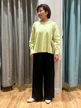 「DRESKIP（ドレスキップ）のアイテム」を使った、きょんさん（レディース・163cm）の春コーディネート
