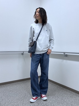 「TAKEO KIKUCHI（タケオキクチ）のアイテム」を使った、おーのさん（メンズ・176cm）の秋コーディネート