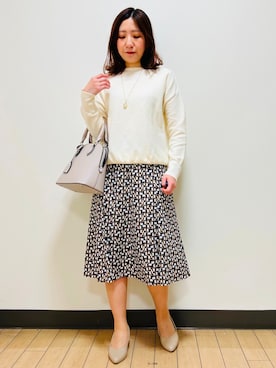 「Reflect（リフレクト）のアイテム（アクセサリー）」を使った、miiirefさん（レディース・153cm）の秋コーディネート