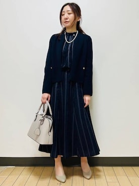 「Reflect（リフレクト）のアイテム（アクセサリー）」を使った、miiirefさん（レディース・153cm）の冬コーディネート
