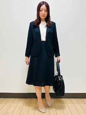 「Reflect（リフレクト）のアイテム」を使った、miiirefさん（レディース・153cm）の春コーディネート