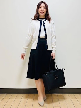 「Reflect（リフレクト）のアイテム」を使った、miiirefさん（レディース・153cm）の春コーディネート