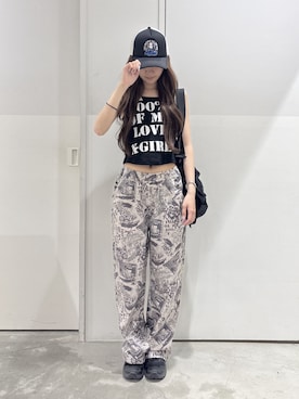 lrntaさん(レディース・160cm)の夏コーディネート