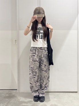 lrntaさん（レディース・160cm）の夏コーディネート