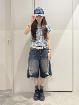 りみさん(レディース・160cm)の夏コーディネート