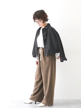 meg✩.*˚151cmさん（レディース・151cm）の秋コーディネート