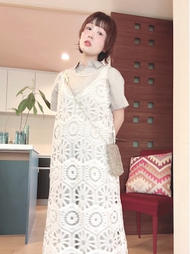 「Petitjo（プッチージョ）のアイテム」を使った、meg✩.*˚151cmさん（レディース・151cm）の夏コーディネート