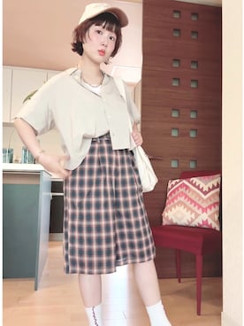 「Petitjo（プッチージョ）のアイテム」を使った、meg✩.*˚151cmさん（レディース・151cm）の夏コーディネート