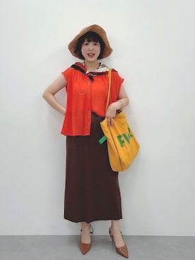 「Petitjo（プッチージョ）のアイテム」を使った、meg✩.*˚151cmさん（レディース・151cm）の夏コーディネート