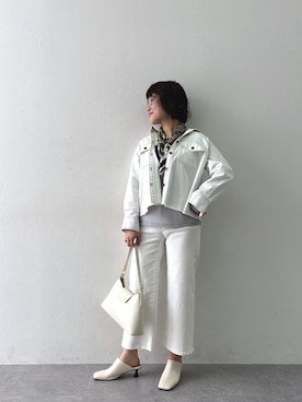 「Petitjo（プッチージョ）のアイテム」を使った、meg✩.*˚151cmさん（レディース・151cm）の春コーディネート