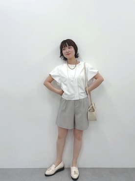 「Petitjo（プッチージョ）のアイテム」を使った、meg✩.*˚151cmさん（レディース・151cm）の夏コーディネート