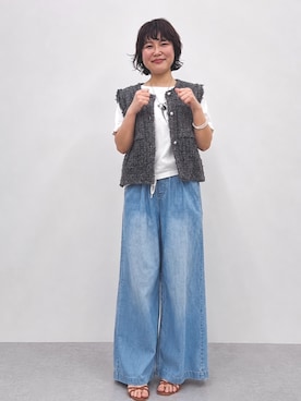 meg✩.*˚151cmさん（レディース・151cm）の夏コーディネート