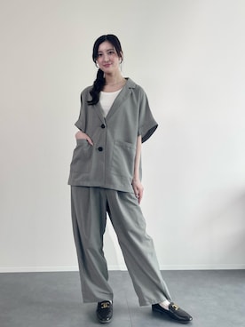 もも🍑さん（レディース・166cm）の春コーディネート
