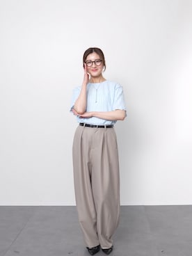 もも🍑さん(レディース・166cm)の春コーディネート