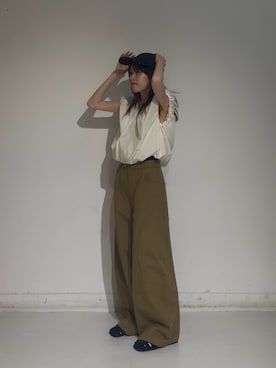 「KBF（ケイビーエフ）のアイテム（シューズ）」を使った、makiさん（レディース・151cm）の春コーディネート