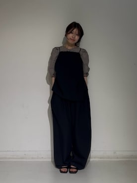 「KBF（ケイビーエフ）のアイテム（シューズ）」を使った、makiさん（レディース・151cm）の春コーディネート