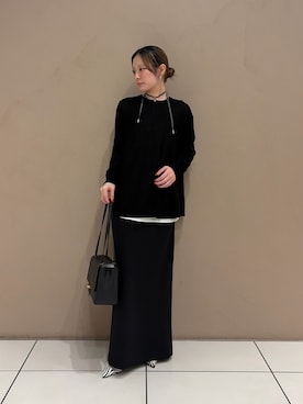 「Drawing Numbers（ドローイング ナンバーズ）のアイテム」を使った、yumekaさん（レディース・158cm）の秋コーディネート