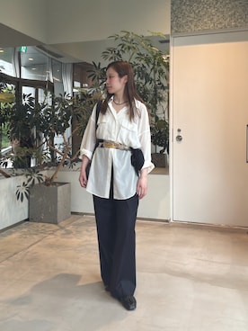 「シースルートップス」｜yumekaさん（レディース・158cm）の夏コーディネート