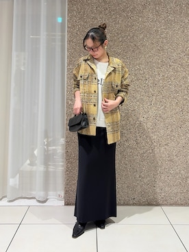 「Drawing Numbers（ドローイング ナンバーズ）のアイテム」を使った、yumekaさん（レディース・158cm）の秋コーディネート