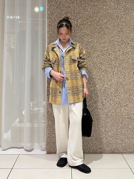 「Drawing Numbers（ドローイング ナンバーズ）のアイテム」を使った、yumekaさん（レディース・158cm）の秋コーディネート
