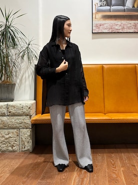 優 月さん（レディース・156cm）の春コーディネート